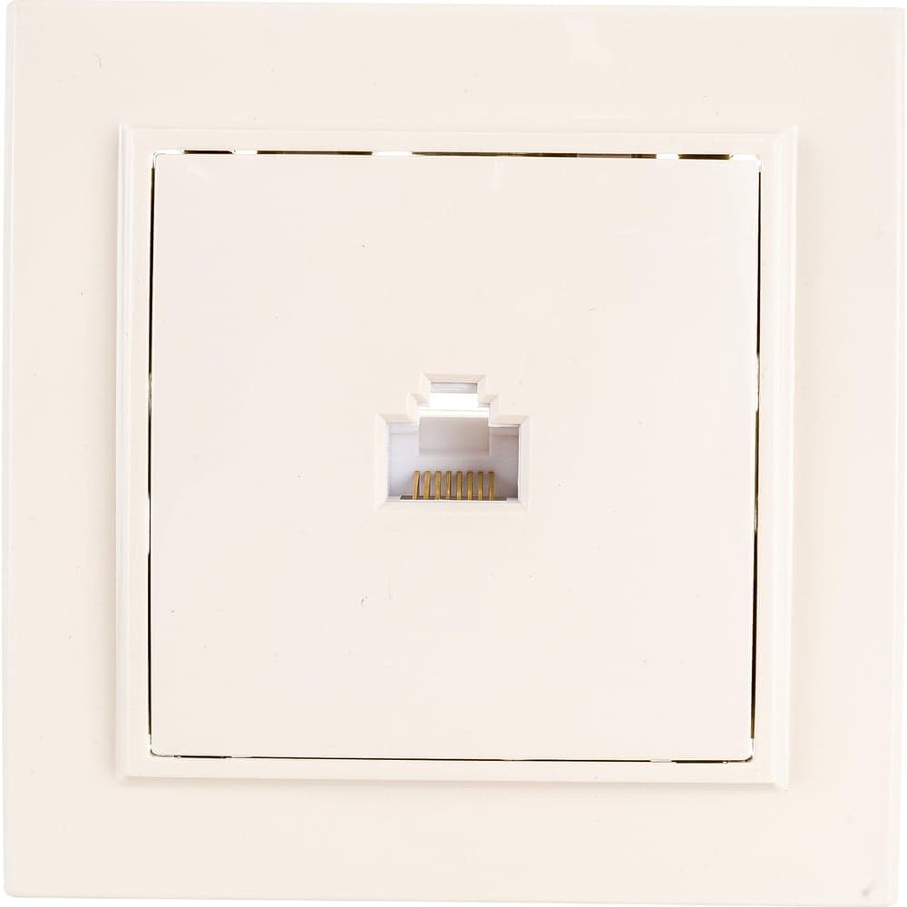 1-местная розетка EKF Минск RJ-45 СП бежевый  ERK01-035-20