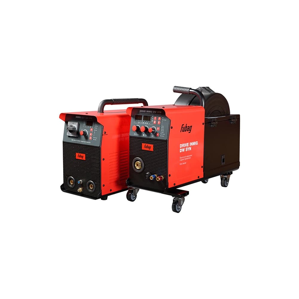 Сварочный полуавтомат инвертор FUBAG INMIG 500T DW SYN (31406) + Подающий механизм DRIVE INMIG DW SYN (41104)+ Шланг пакет 5 м 31406.4