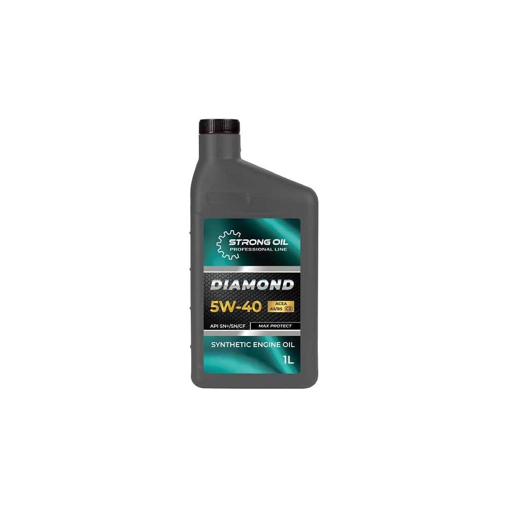 Масло STRONG OIL DIAMOND ENGINE 5W-40 SN/SN+ синтетика (канистра 1л) API SN+/SN/CF ACEA A5/B5,C3 0101480033-SO
