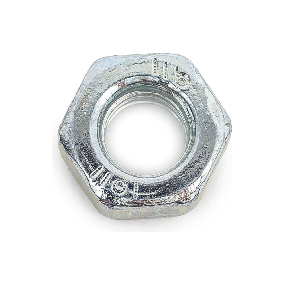 Гайка высокопрочная Insparion DIN 934 к.п.10, оцинкованная, M6, 10 шт С1-00001740