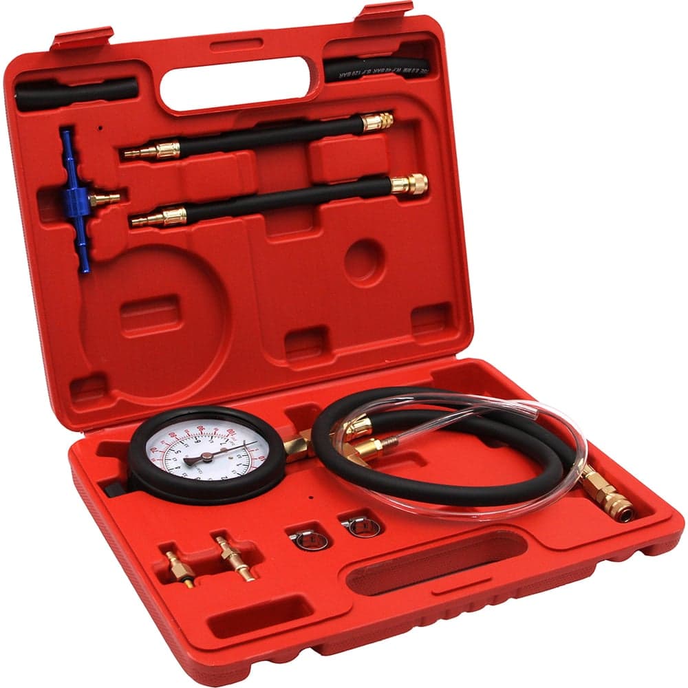 Тестер для проверки давления топлива в системе Car-tool (бензин) CT-B0128