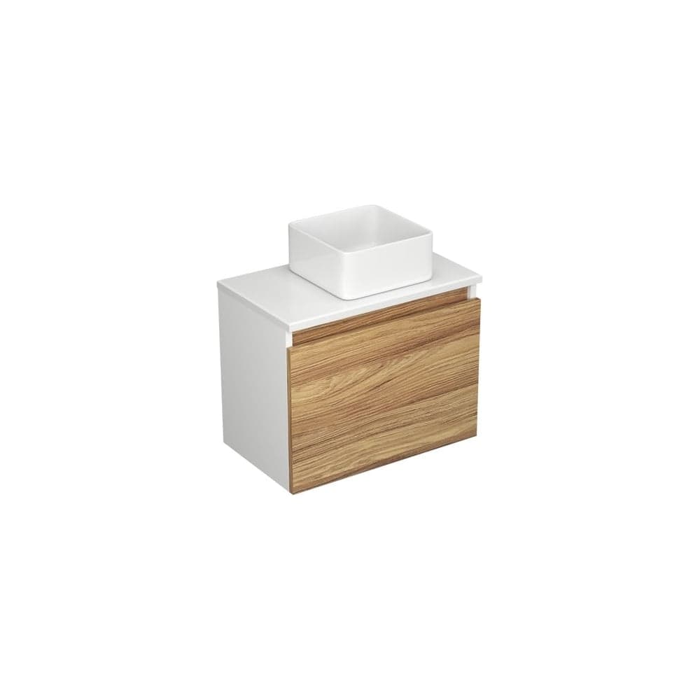 Тумба с раковиной Bauedge (тумба Bau Dream Blackwood 50, умывальник BAU Mini 24x24) BD1252