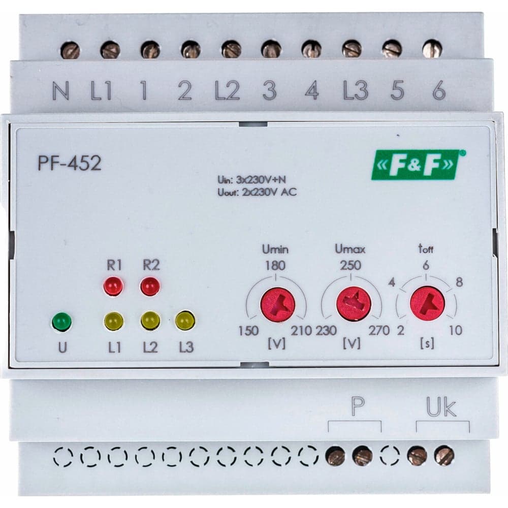 Автоматический переключатель фаз F&amp;F PF-452 EA04.005.004