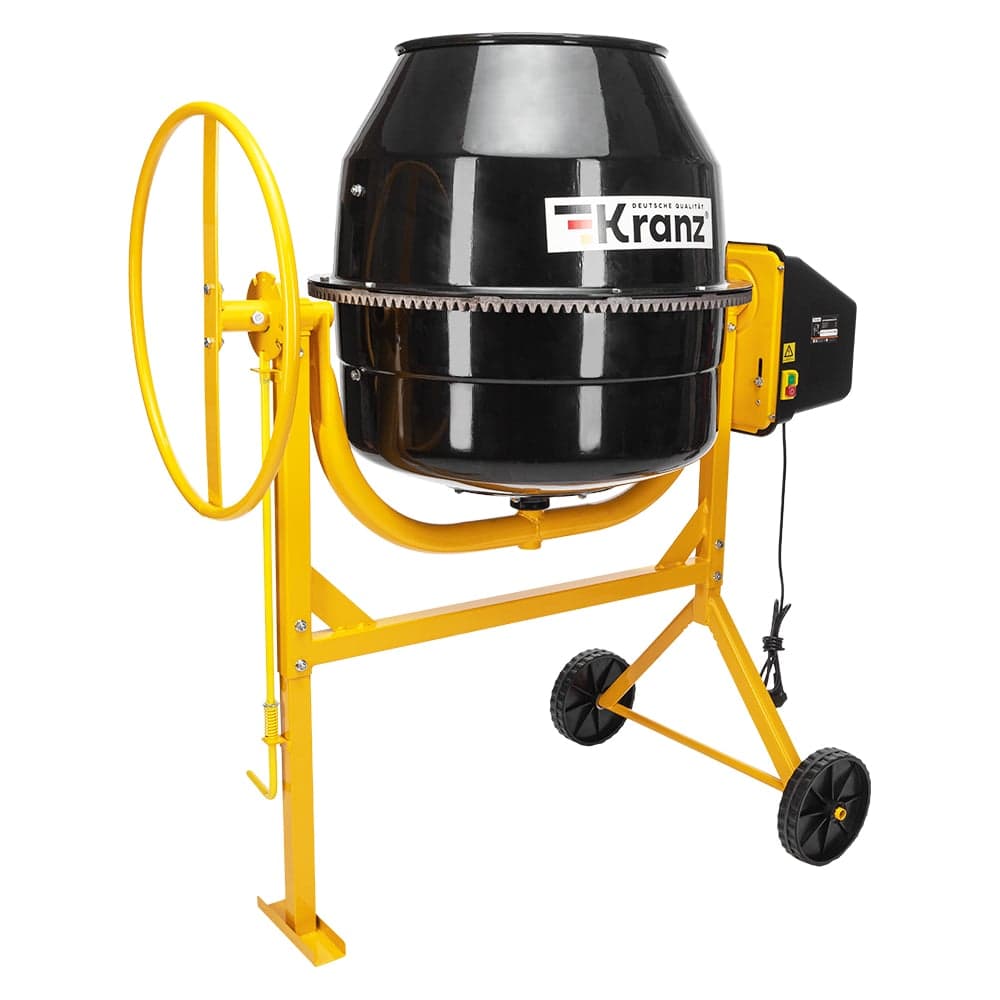 Бетоносмеситель KRANZ KR-200, 1000Вт, 200 л, чугунный венец KR-16-1106 - 2