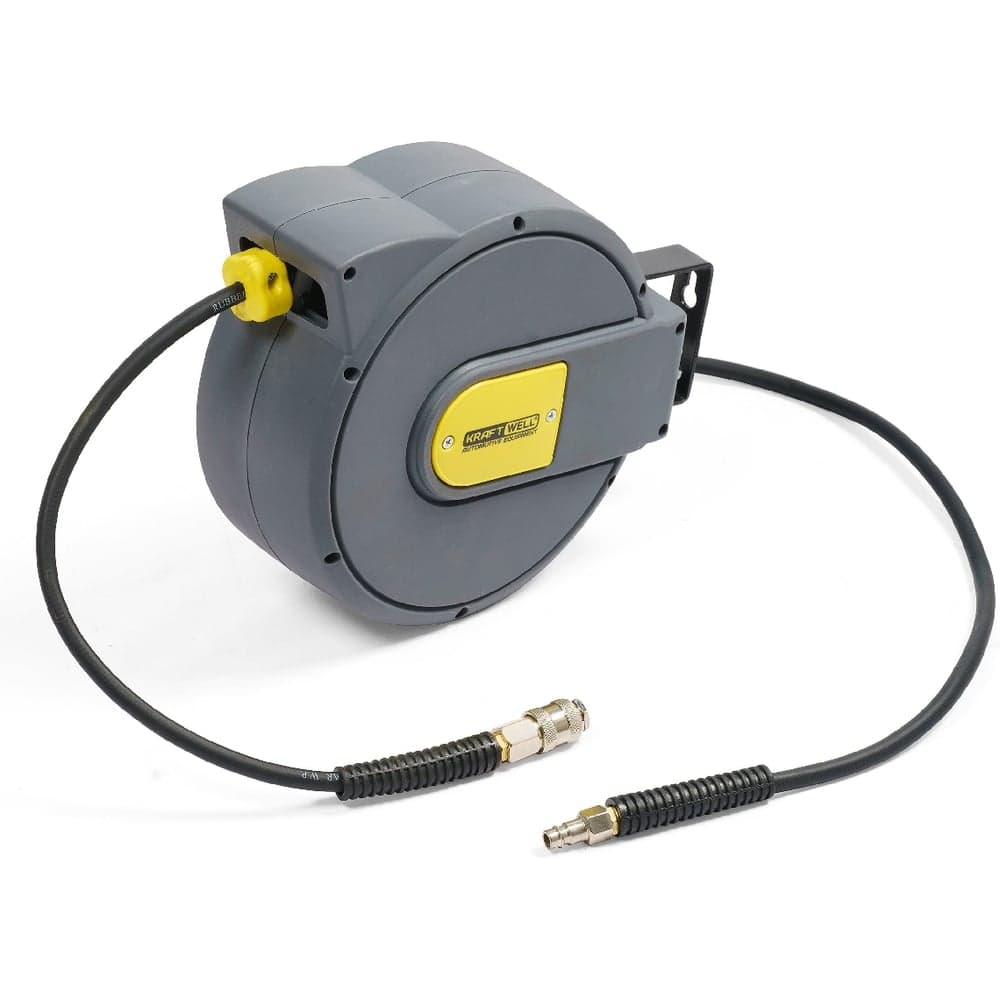 Катушка со шлангом 10 м,6.5х10 мм, 20 бар KraftWell KRW1731.C5