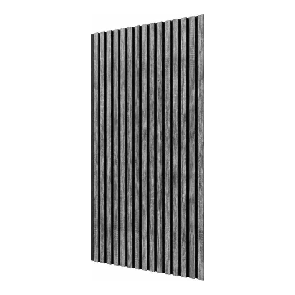 Акустические стеновые панели Cosca Decor 1200x600x19 мм, черный войлок, рейки МД 00-00075630