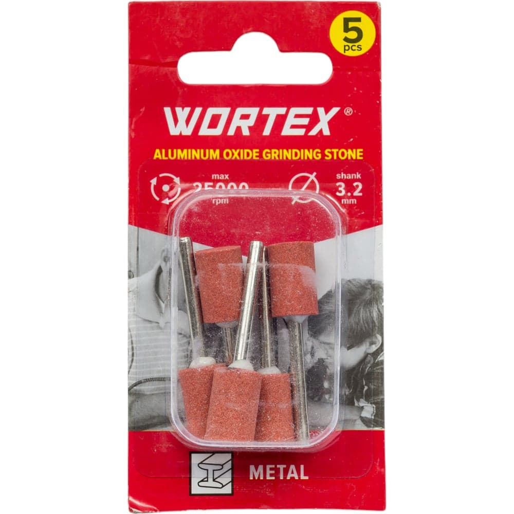 Шлифовальный камень 9.5 мм, оксид алюминия WORTEX ETCA3209518