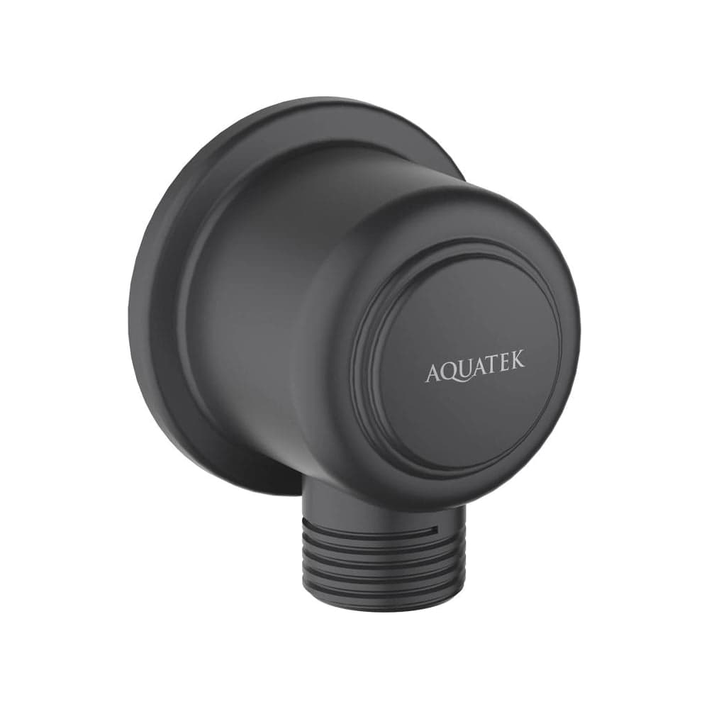 Шланговое подсоединение Aquatek КЛАССИК матовый черный AQ2461MB 00000135428
