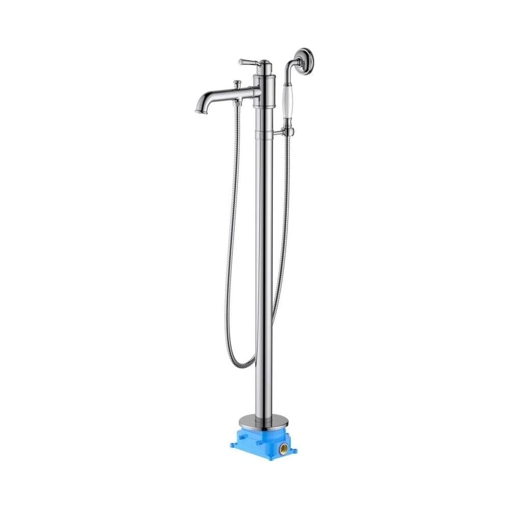 Напольный смеситель для ванны Aquatek КЛАССИК (внешняя и скрытая часть) AQ1545CR 00000135276