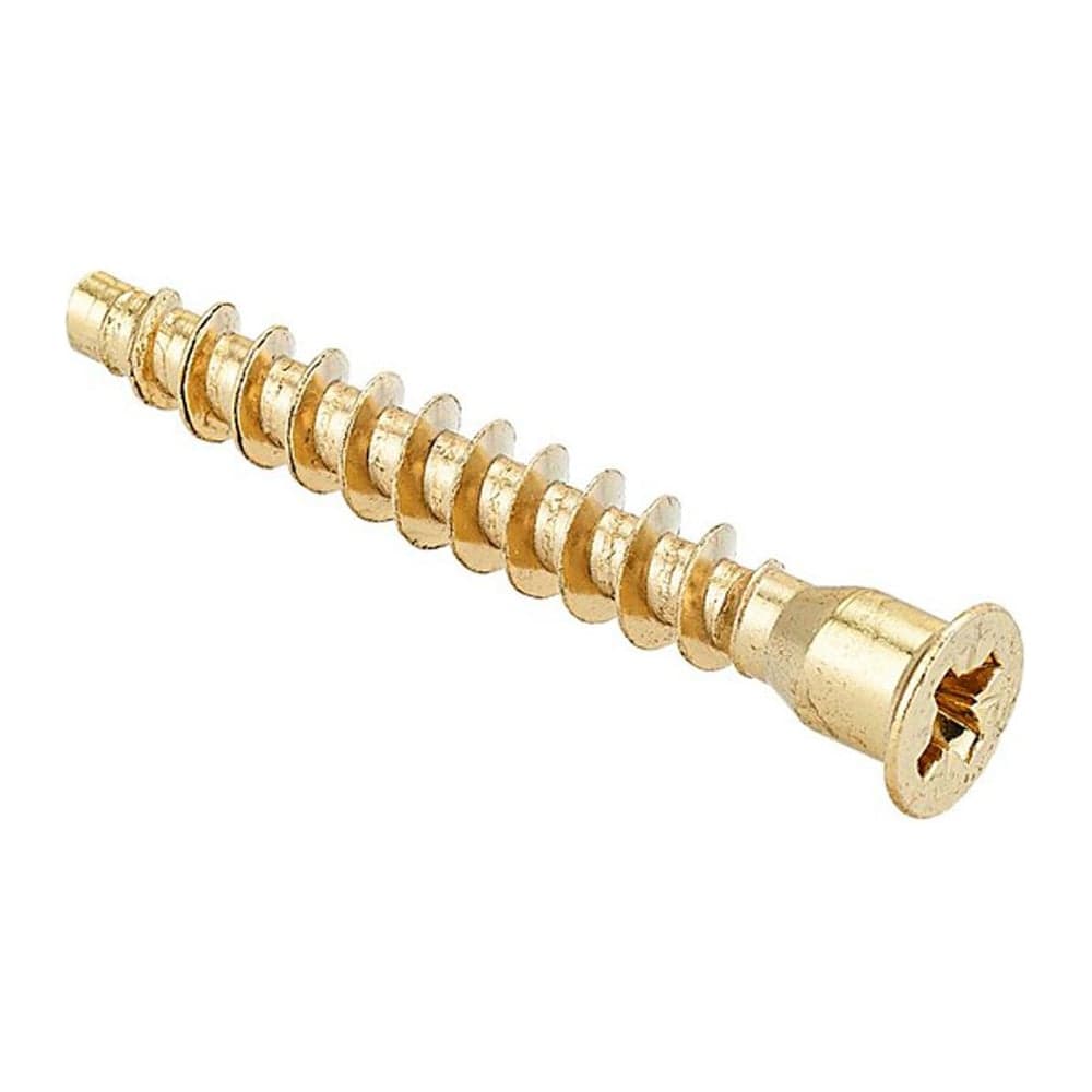Шурупная стяжка Element 7,0x50 PZ латунирован. 50 шт 307530