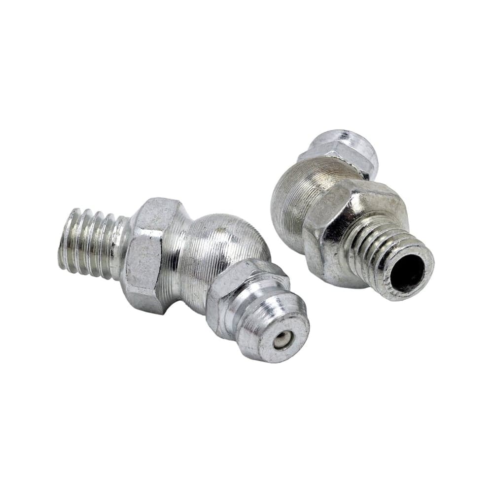 Пресс-масленка Rockforce 6мм, угловая (45град.), комплект 10 шт RF-GN-01-45-6MM(57104)
