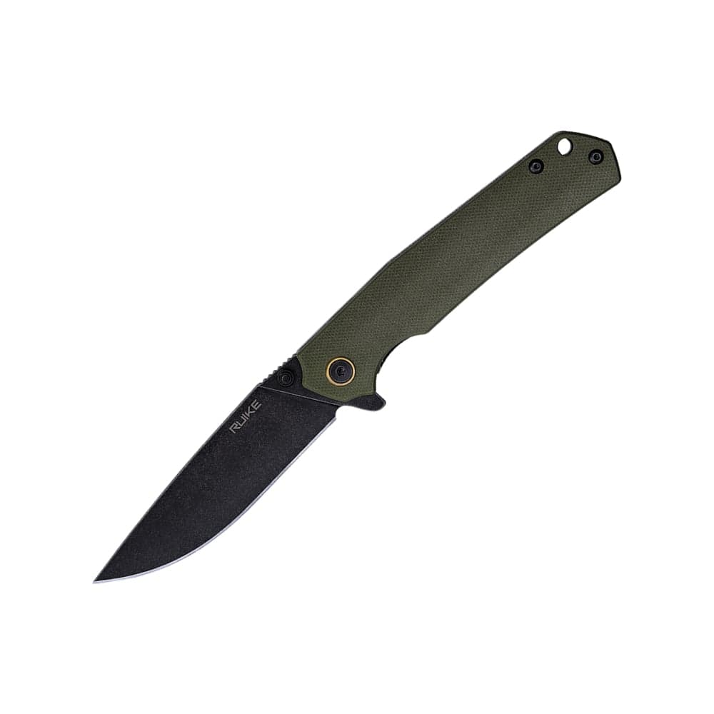 Нож Ruike зеленый P801-G