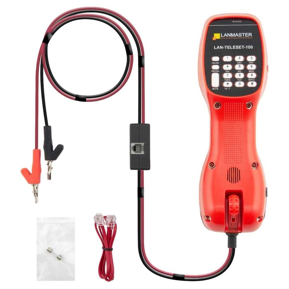 Тестирующая телефонная трубка LANMASTER LAN-TELESET-100