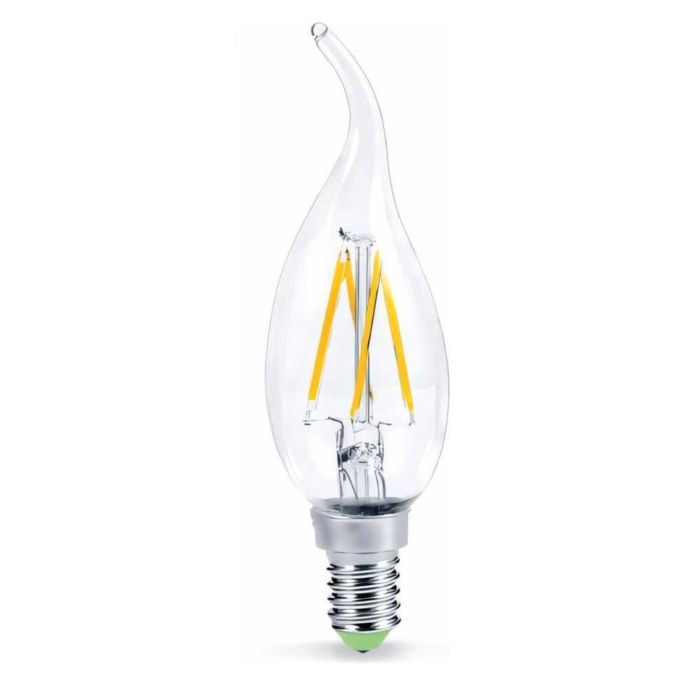 Светодиодная лампа IN HOME LED-СВЕЧА НА ВЕТРУ-deco 9Вт 230В Е14 3000К 810Лм прозрачная 4690612026220