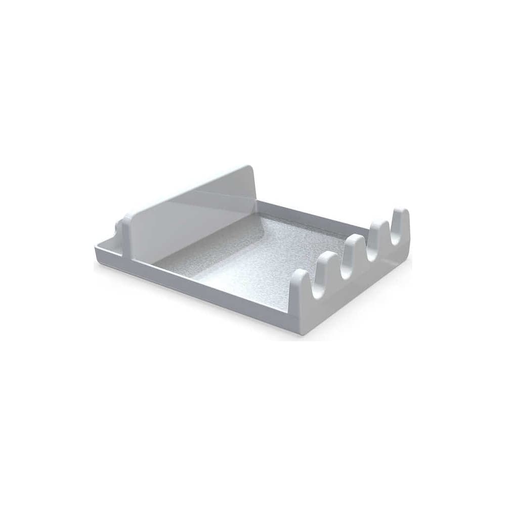 Подставка для крышек PRIMANOVA 15.5x14.5x5.5, ложек, поварешек, пластик, сталь, серый M-E86-07