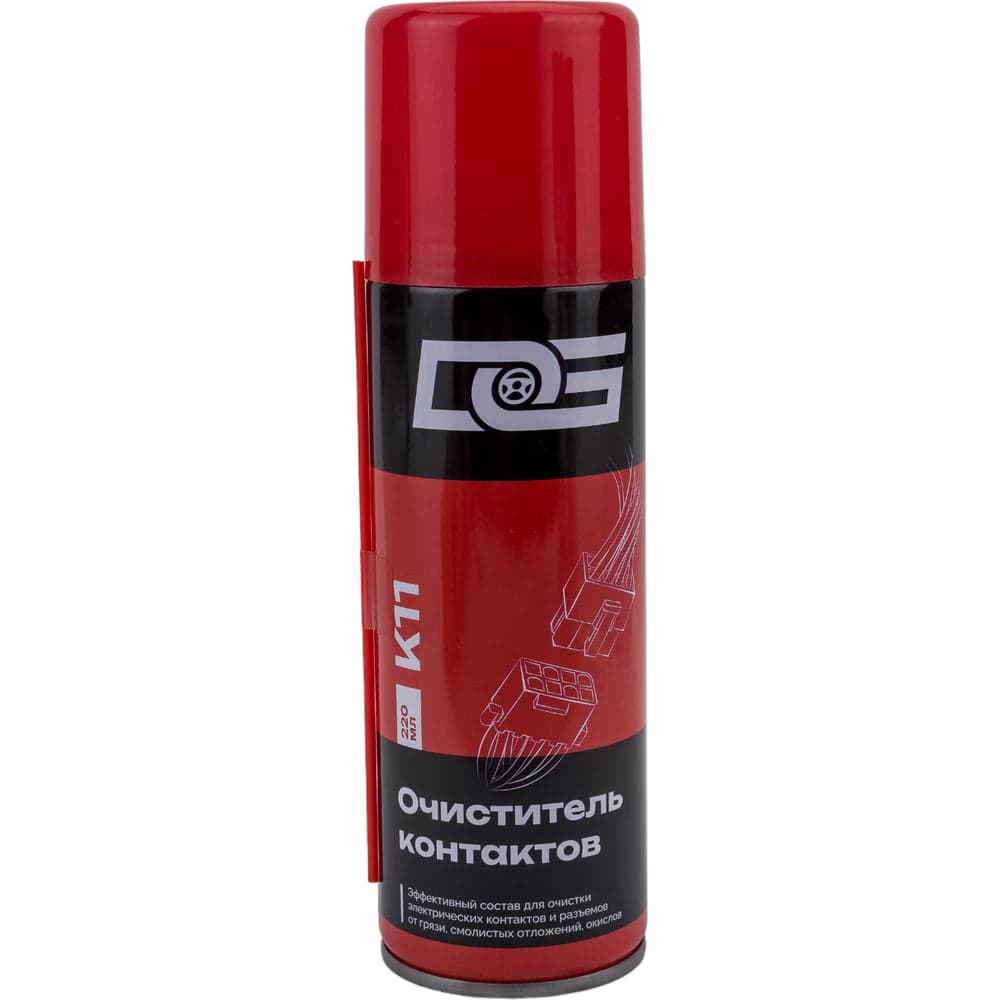 Очиститель контактов DG аэрозоль ELECTRONICS CLEANER, 220 мл K11
