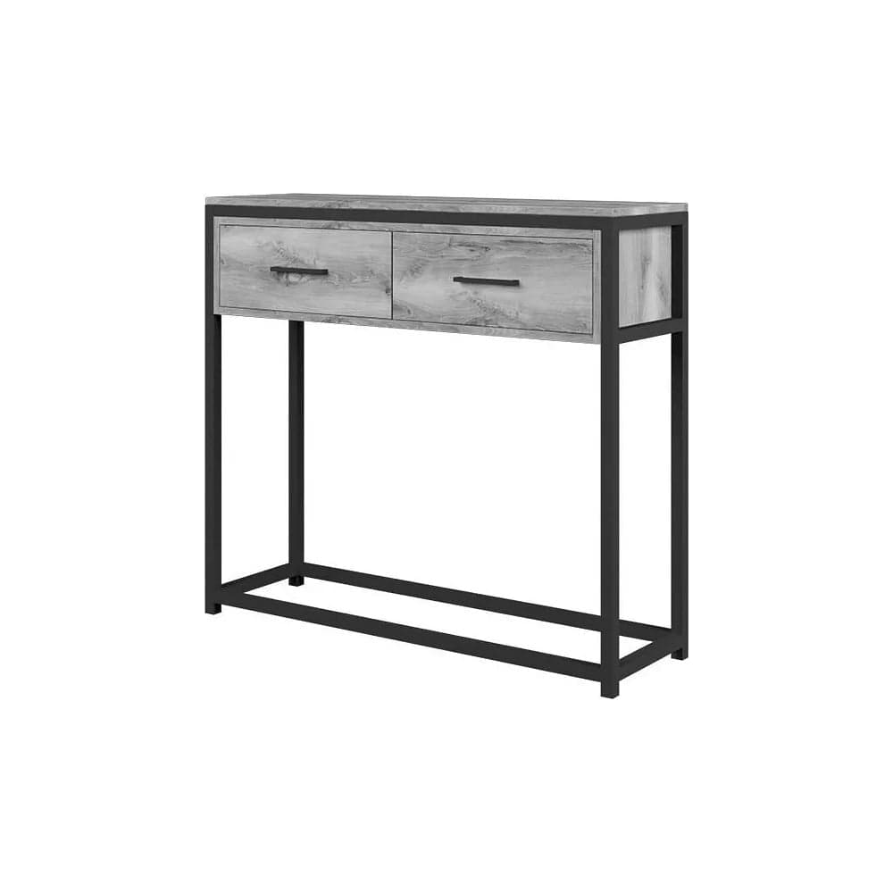 Консоль Desk Question лофт DQ серия ITLA цвет дуб белый 10010