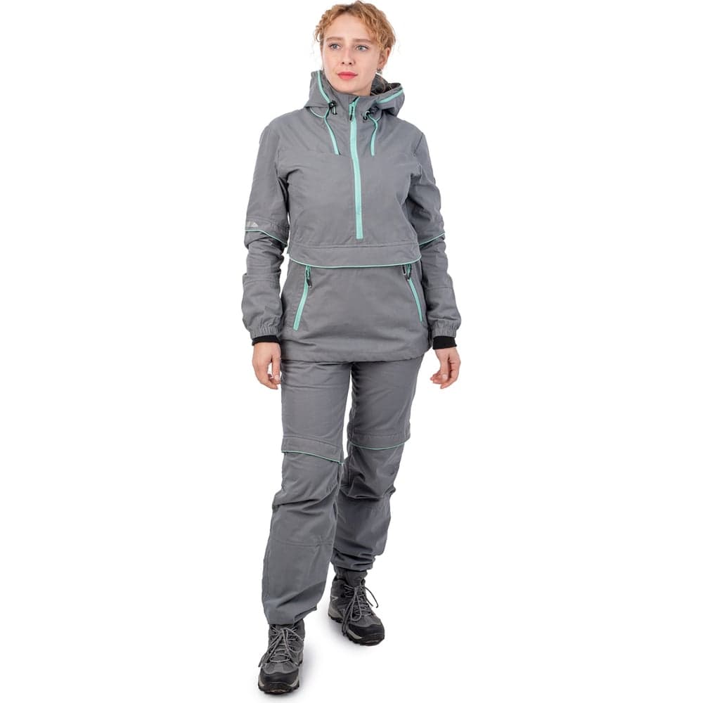Женский костюм ORION ACTIVE Элит Барьер светло-серый/мята, р. 40-42, рост 170-176 4610097070464