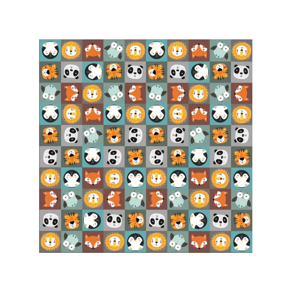 Салфетки бумажные ND Play трехслойные Хэппи Зоо 33x33 см 20 шт 303032