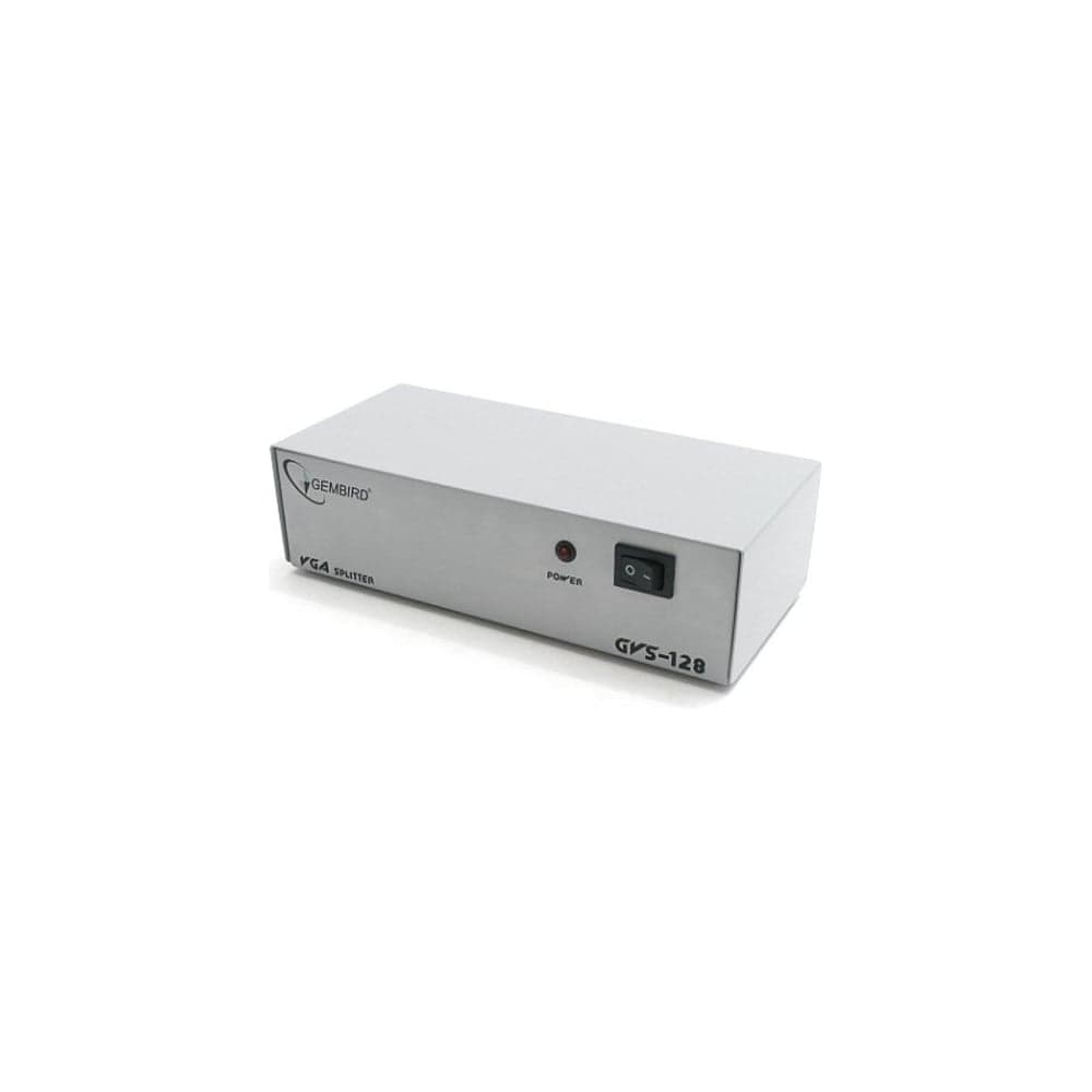 Разветвитель Cablexpert VGA HD, 15F/8x15F, 1 компьютер - 8 мониторов, каскадируемый GVS128