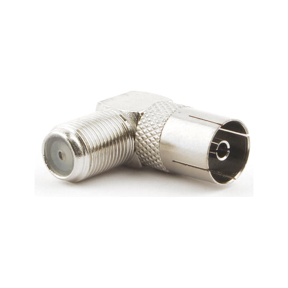 Переходник Cablexpert, F/TV, 90 градусов, блистер, APL-FTVF-02