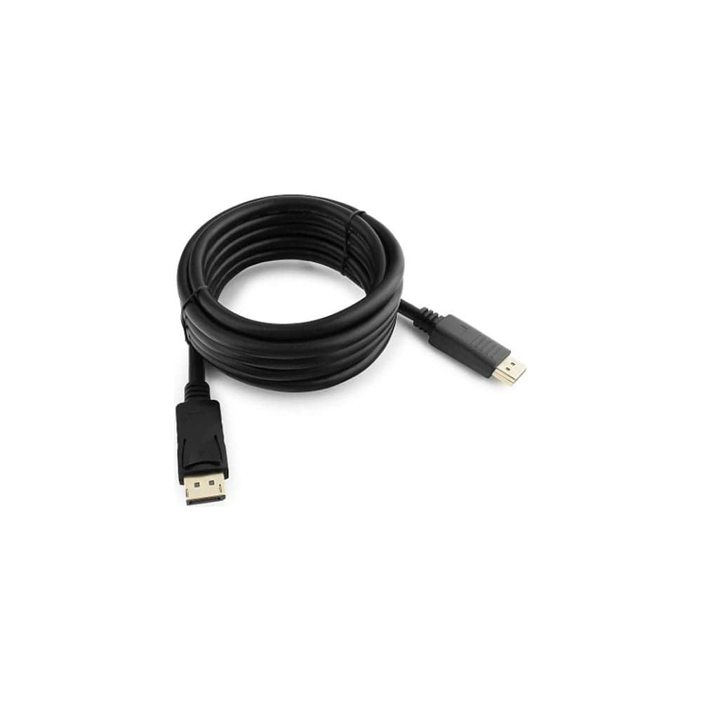 Кабель Cablexpert DisplayPort v1.2, 20M/20M, 3м, черный, экран, пакет CC-DP2-10
