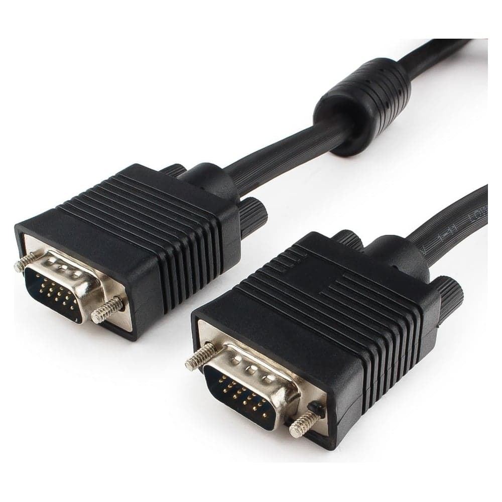 Кабель Cablexpert VGA Premium 15M/15M, 15 м, черный, CC-PPVGA-15M-B