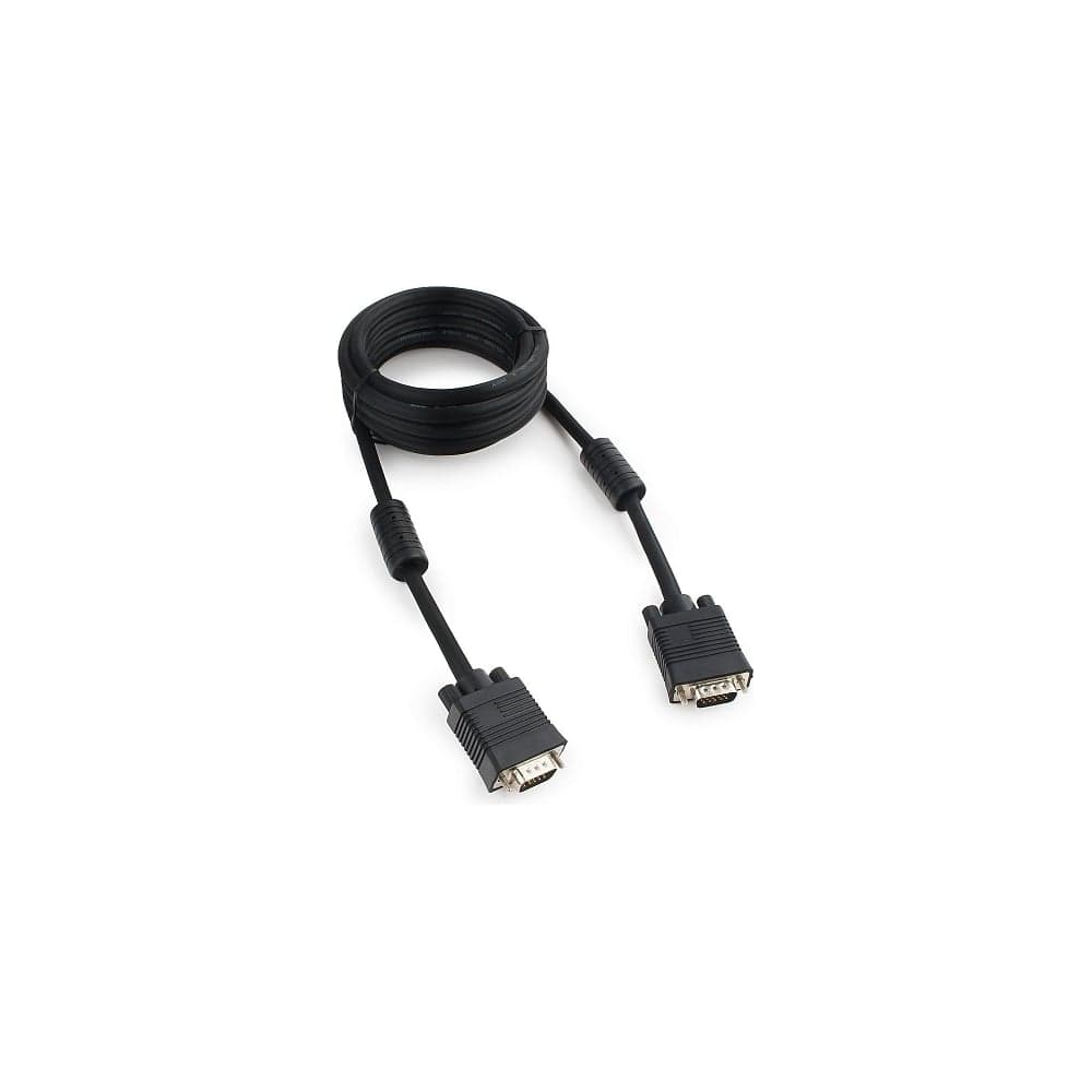 Кабель Cablexpert VGA Premium 15M/15M, 3.0 м, черный, CC-PPVGA-10-B