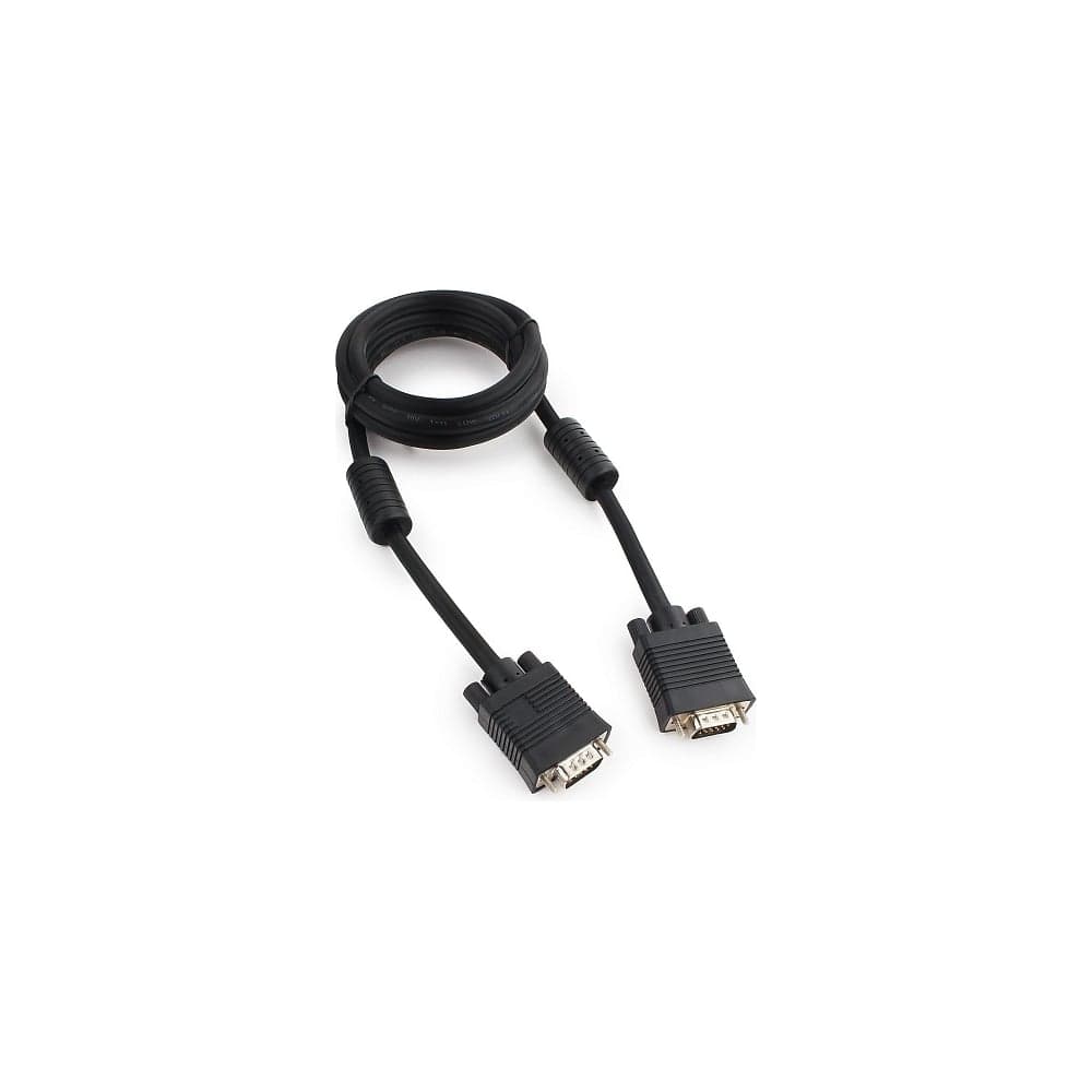 Кабель Cablexpert VGA Premium 15M/15M, 1.8 м, черный, CC-PPVGA-6B