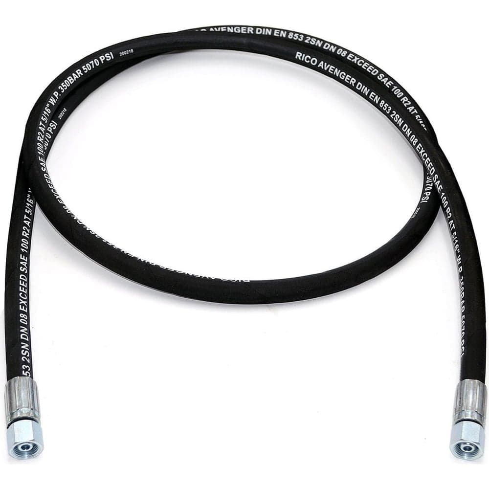 Рукав РВД HIMPT 08-2SN S19 DK М16x1.5 35МПа 2050 00008000017
