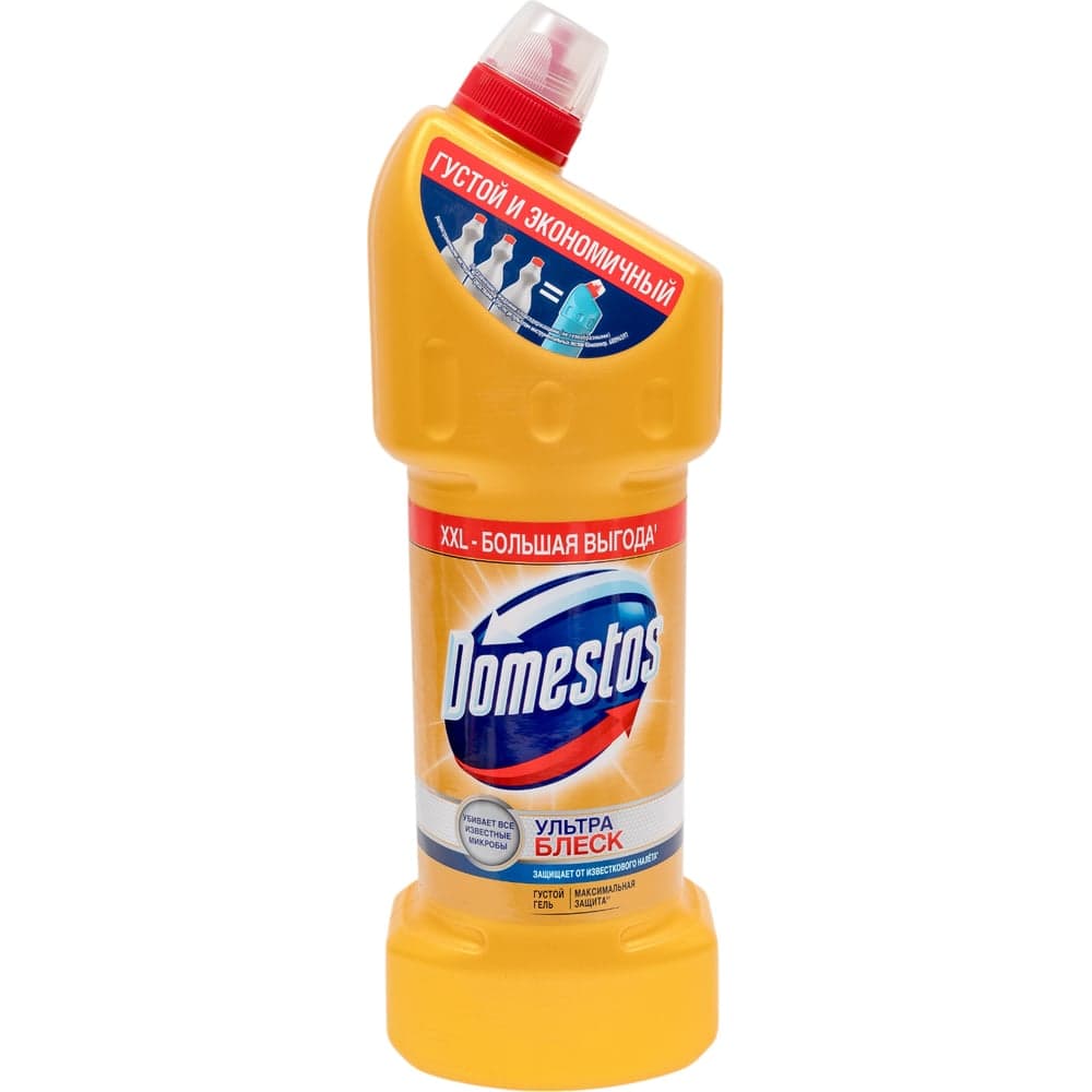 Средство чистящее для унитаза DOMESTOS ультра блеск 6x1500МЛ 8714100797525