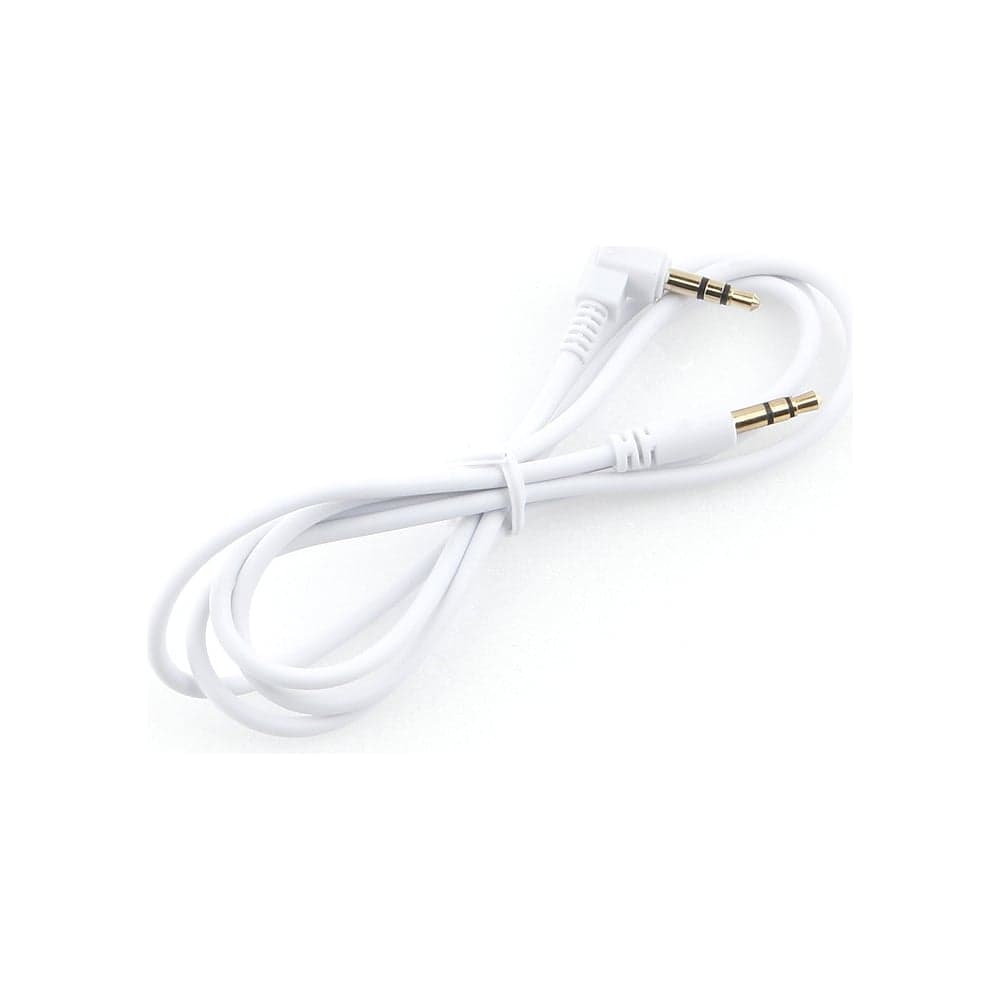 Аудио кабель Cablexpert Jack 3.5(M)/Jack 3.5(M), угловой, белый, 1м, коробка CCAB-01-35MML-1MW