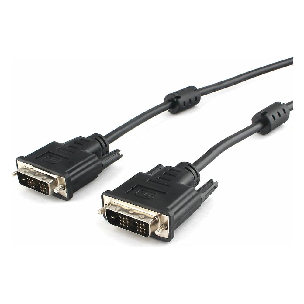Кабель Cablexpert DVI-D, single link, 19M/19M, 1.8м, CCS, черный CC-DVIL-BK-6