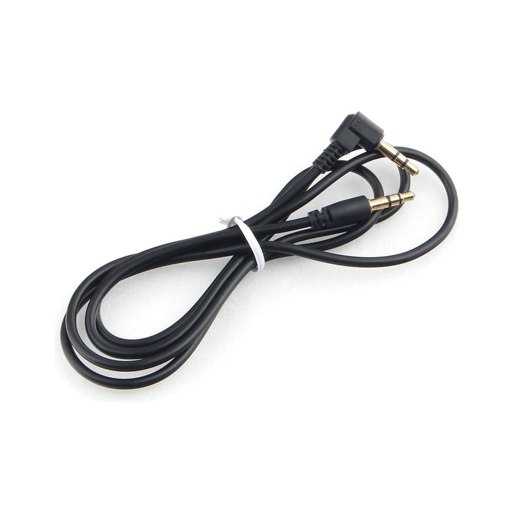 Аудио-кабель Cablexpert Jack 3.5(M)/Jack 3.5(M), угловой, черный, 1м, коробка CCAB-01-35MML-1MB