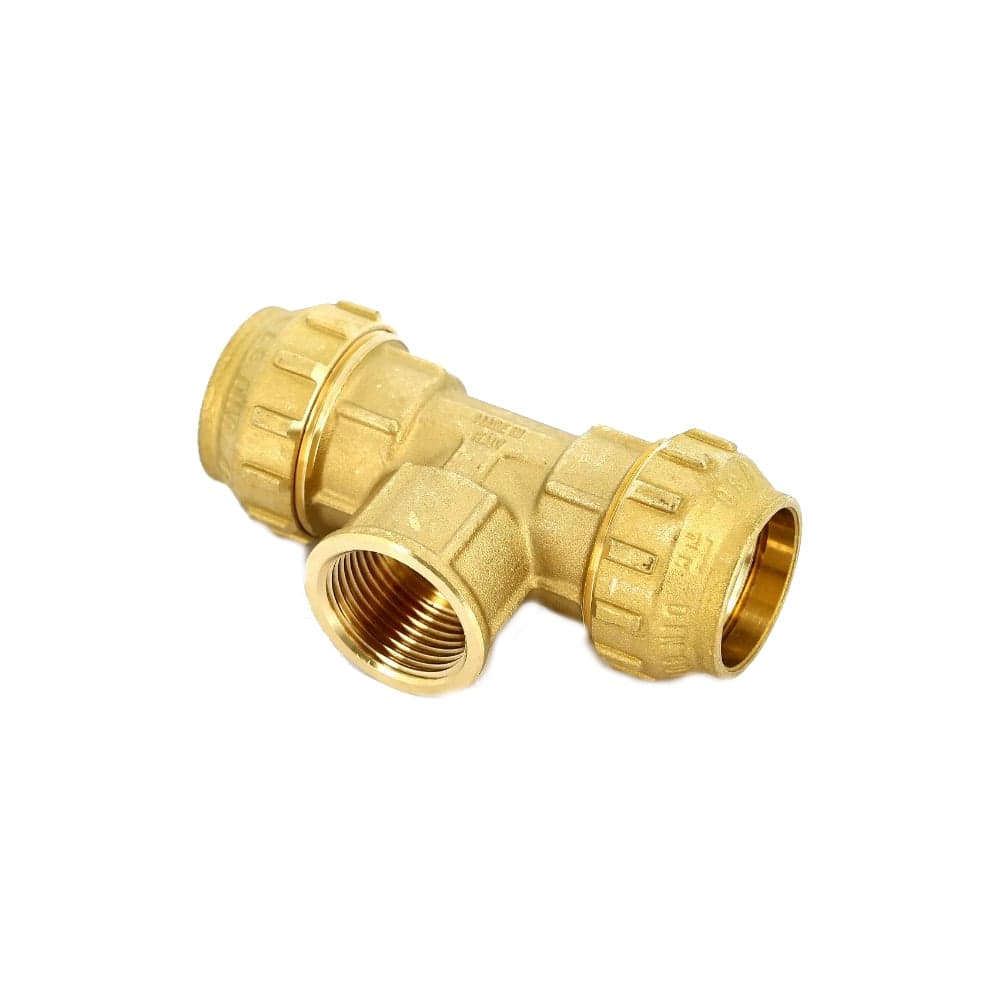 Обжимной тройник Tiemme В, 20х1/2"х20 3400043 - 2