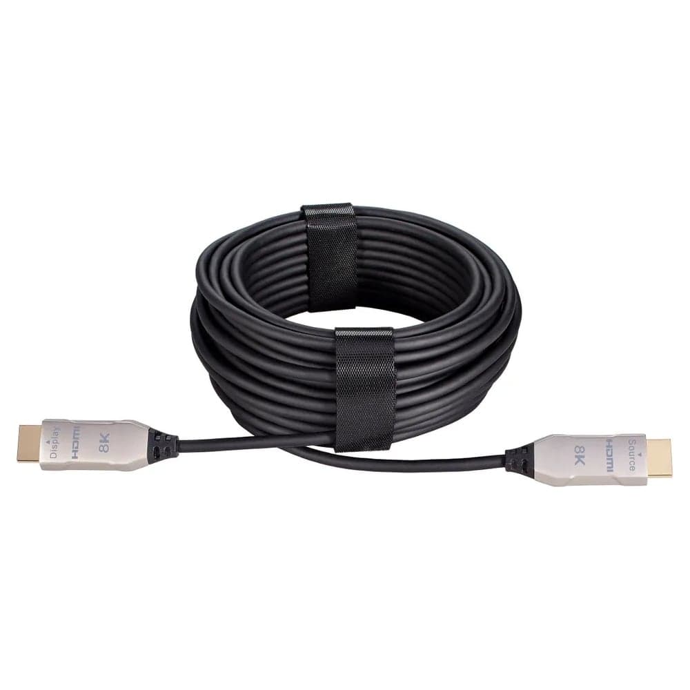 Активный оптический кабель AOpen/Qust HDMI 19M/M ver 2.1 8K 60Hz 15m AD3743C-15.0