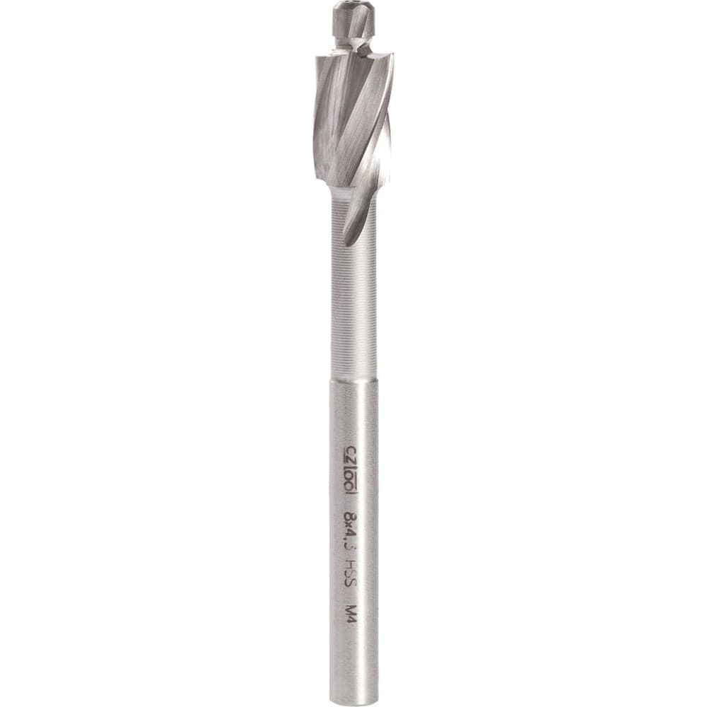 Цековка M4, 4.3x8 мм, 180 градусов, DIN373, HSS-G Bucovice Tools 850082