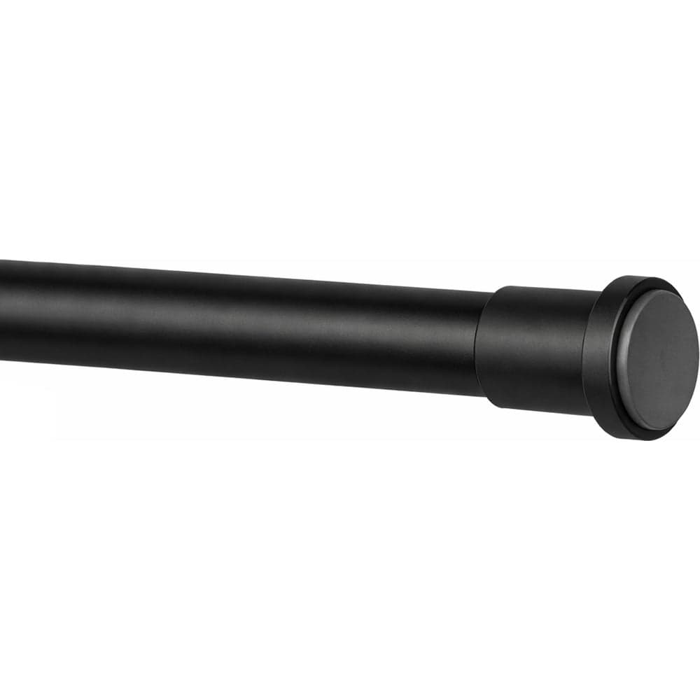 Телескопический карниз Bath Plus  для ванной черный матовый KN-021