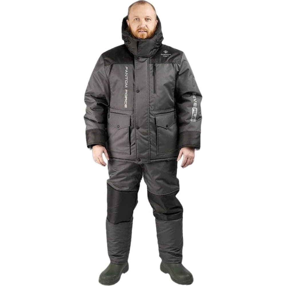 Костюм зимний мужской Fantom Force SEVERUS D/Grey\Black, рост 170-176, размер 88-92 FFLWК-1-02-DGBL-3-88