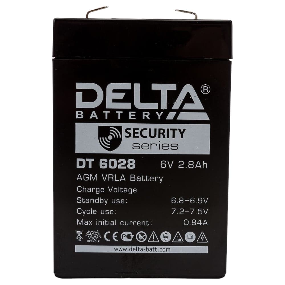 Батарея аккумуляторная Delta DT 6028