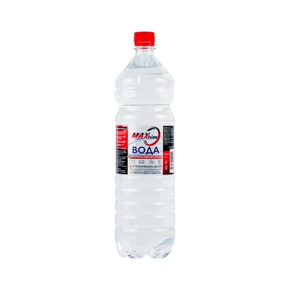 Вода дистиллированная 1.5 л MAXHIM MH0815