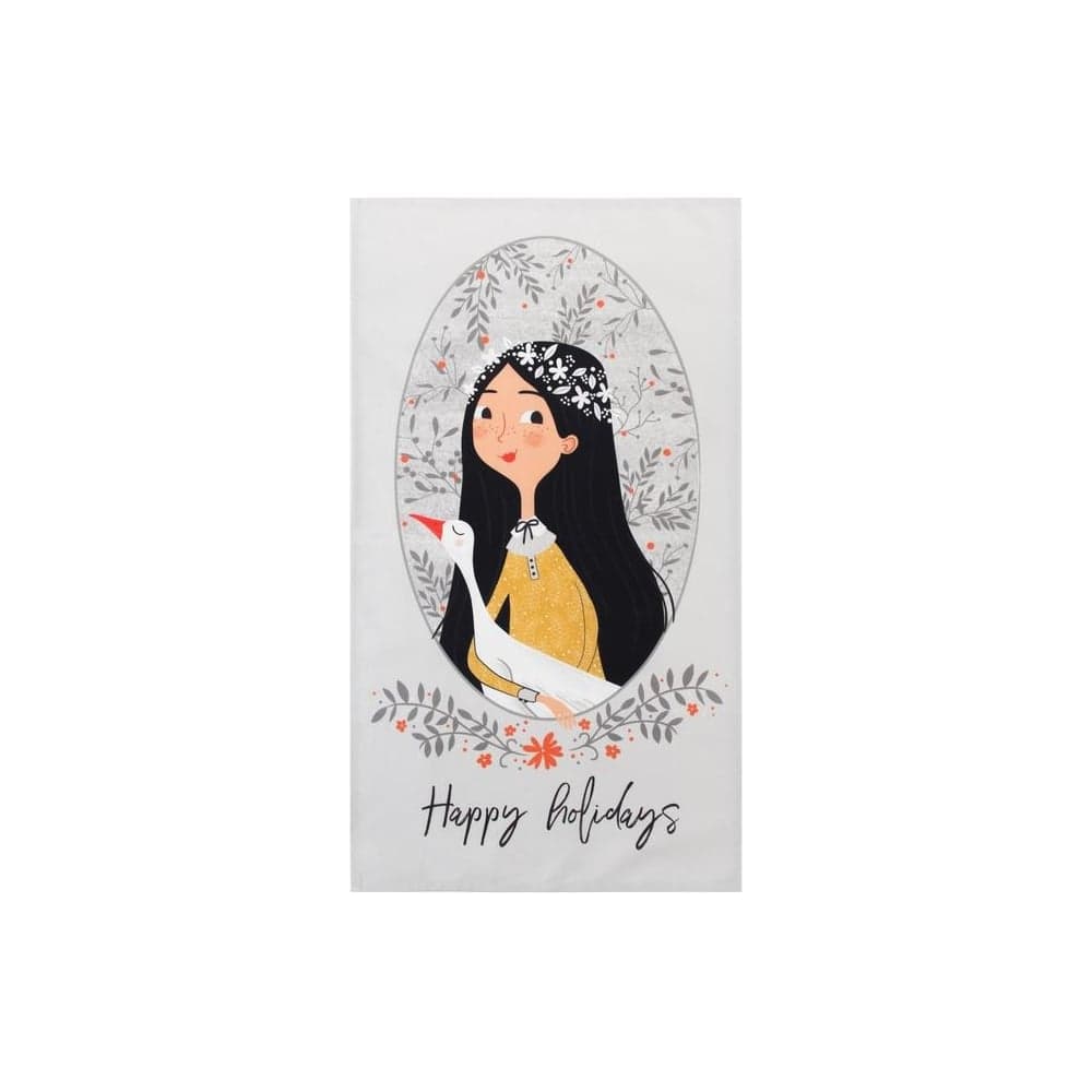 Полотенце Этель Happy holidays 40x73 см, 100% хлопок, саржа 190 г/кв.м 6261137