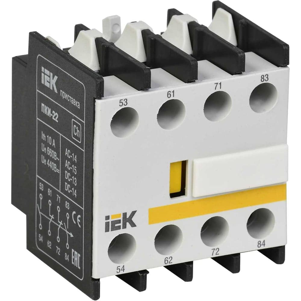 Контактная приставка IEK, ПКИ-22, ИЭК KPK10-22