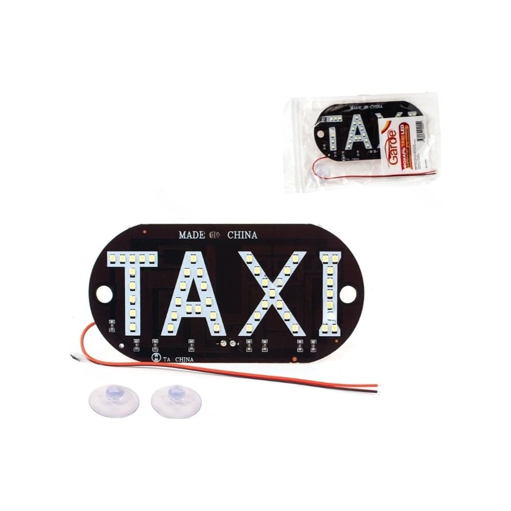 Фонарь GARDE TAXI на присосках white LED салонный GKS02