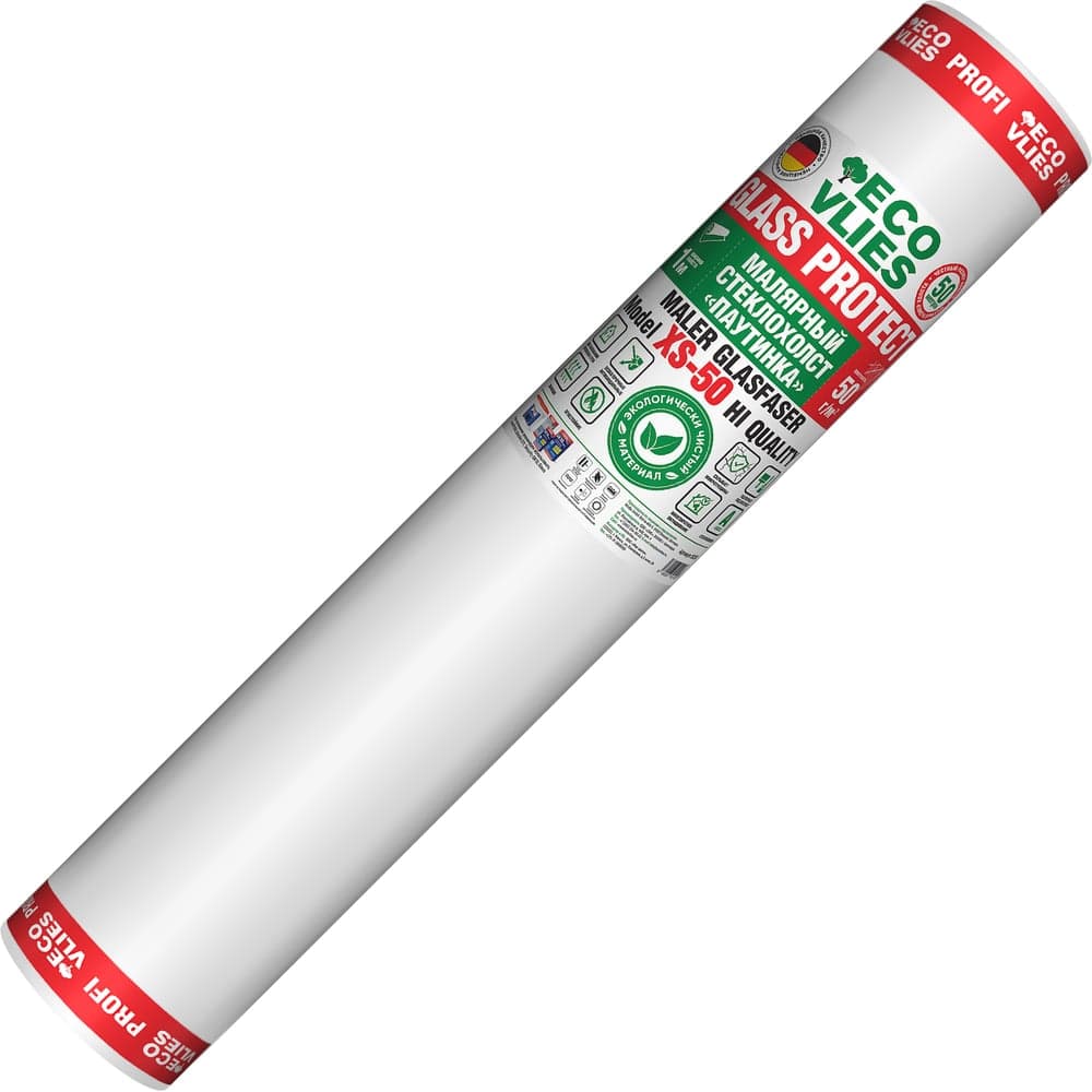 Малярный стеклохолст Ecovlies Glass Protect XS50 "Паутинка" 50150