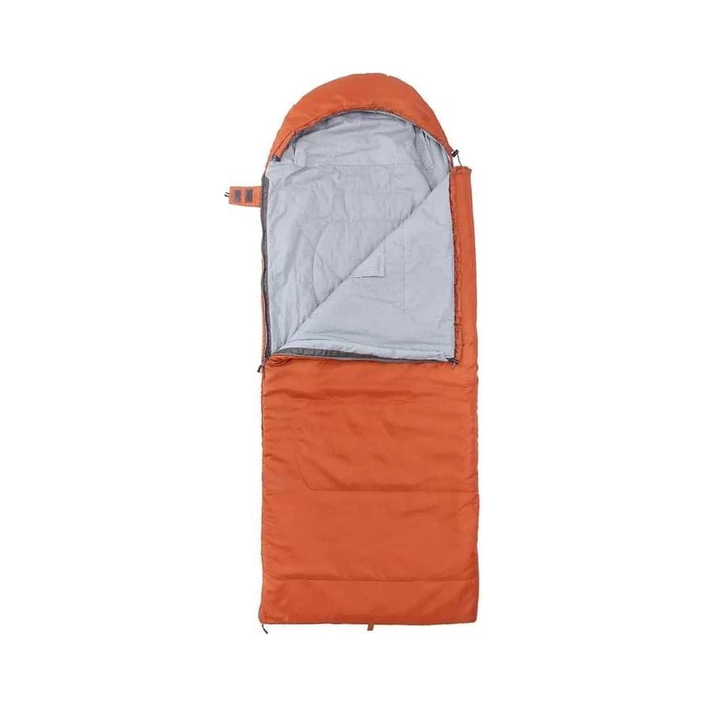 Спальный мешок Helios TORO Wide 400 г/кв.м, 220x90 см, правый, стратекс, оранжевый (T-HS-SB-TW-400R) 00000311007