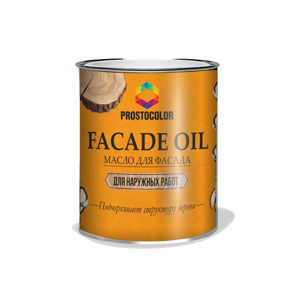 Масло ПРОСТОКОЛОР Prostocolor для фасада бук, 2,2л, 101223