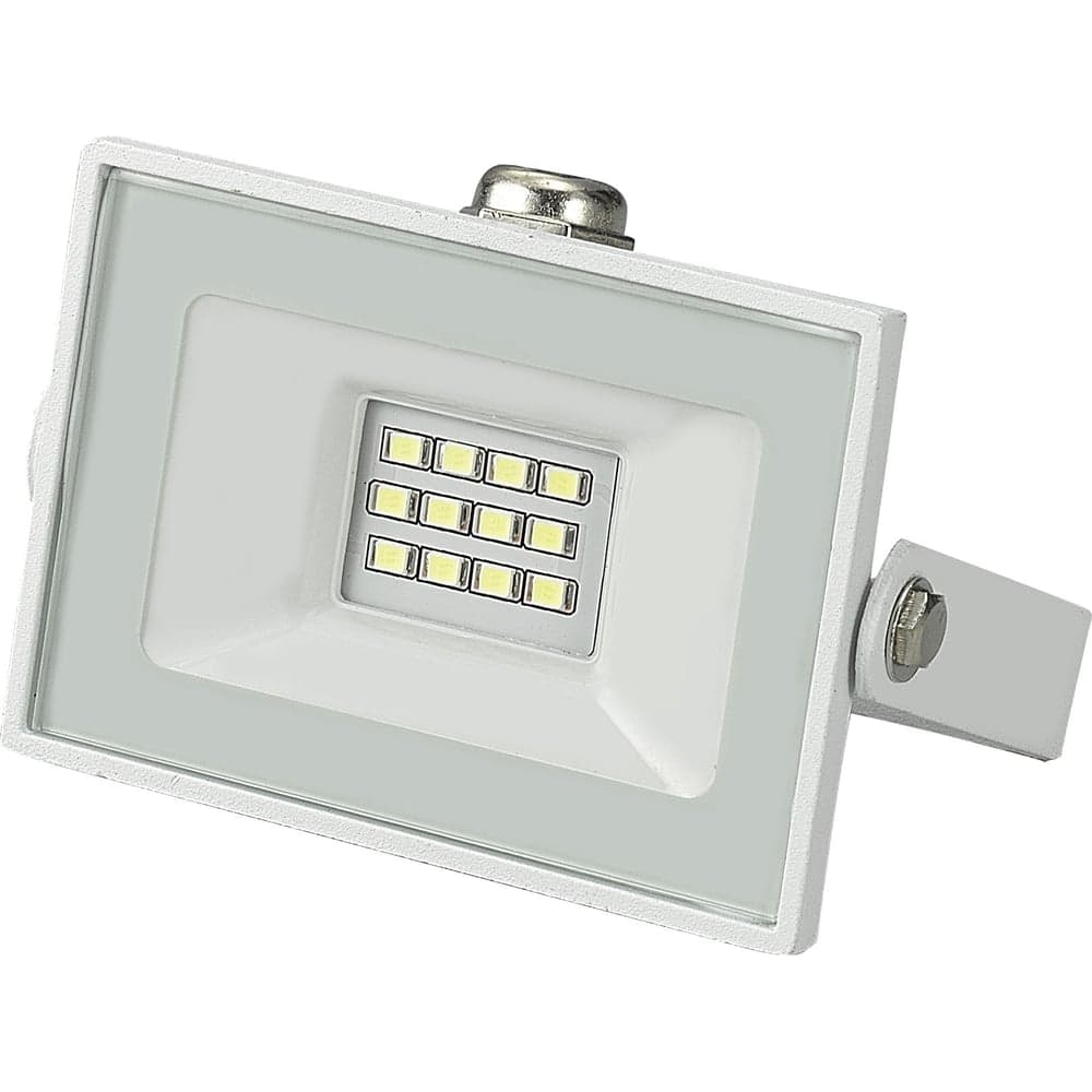 Светодиодный прожектор General Lighting Systems 10Вт 860Лм 6500К Холодный белый свет IP65 Белый GTAB-10BT-IP65-6500-W 403124