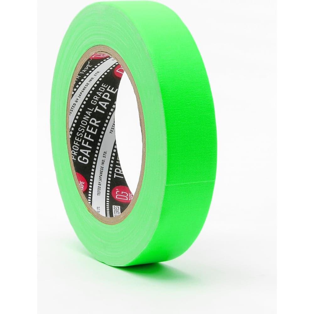 Клейкая лента TrueGaff DGTAPE - Гаффа тейп 25мм/23м - Зеленый TrueGAFF25/25/FL-G