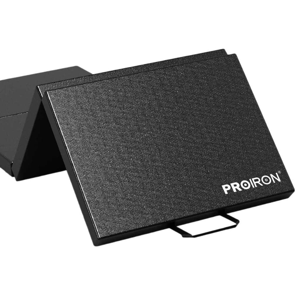 Спортивный мат PROIRON 244x91x5 см, 4 сложения, черный МС249Ч